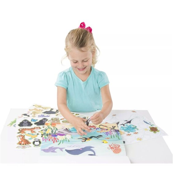 Melissa & Doug Reusable Sticker Pad: Dress-Up - 165+ Reusable Stickers - Picture 3 of 4